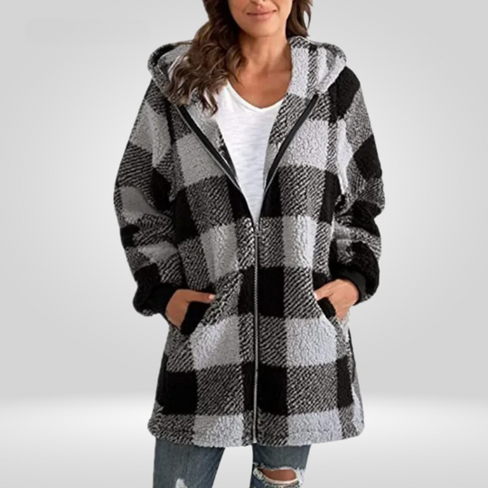 EB | Schwarzer Mantel Damen