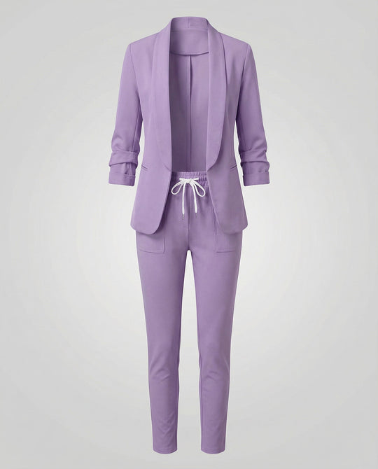Elegantes Damen Blazer Hosen Set | EB