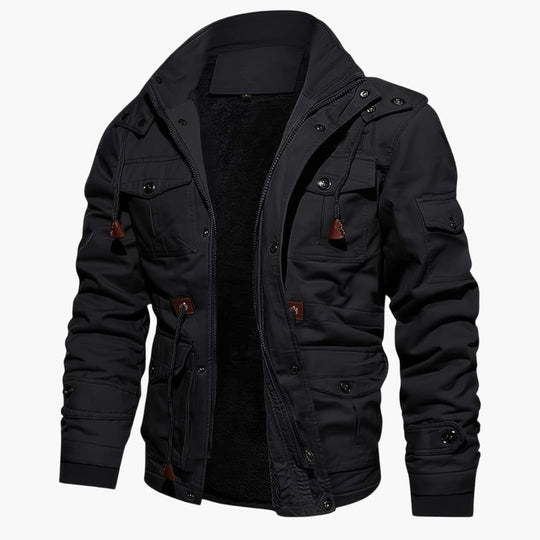EB | Warme Fleecejacke mit Taschen für Herren