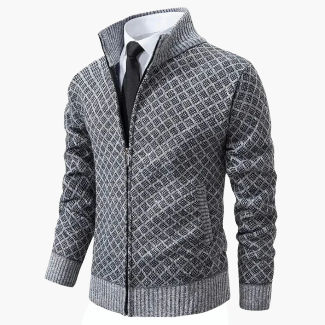 EB | Strickjacke Im Business-Look - Eleganter Freizeit- und Büro-Stil