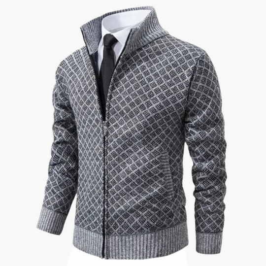 EB | Strickjacke Im Business-Look - Eleganter Freizeit- und Büro-Stil