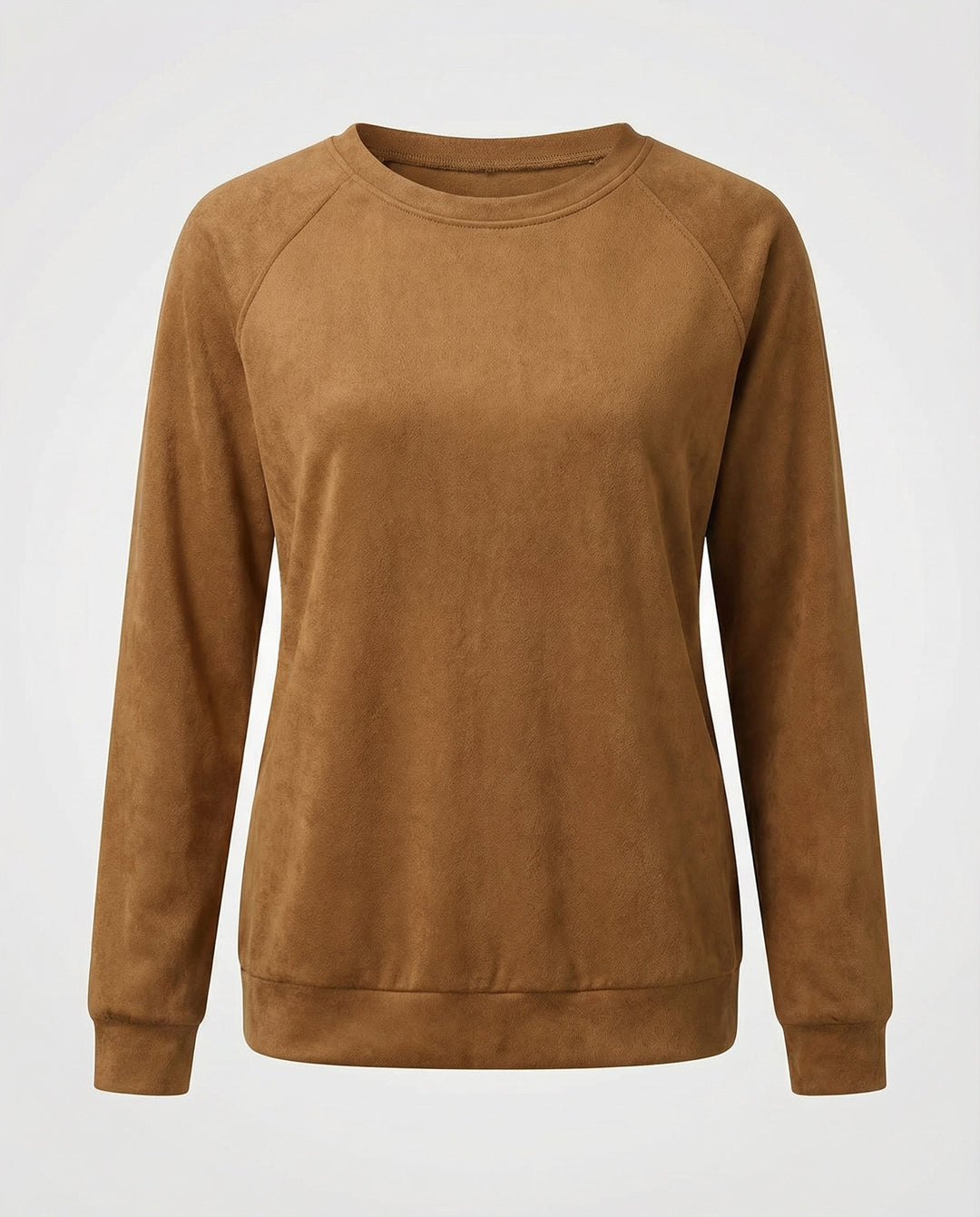 Bequemes Rundhals Sweatshirt Damen | EB