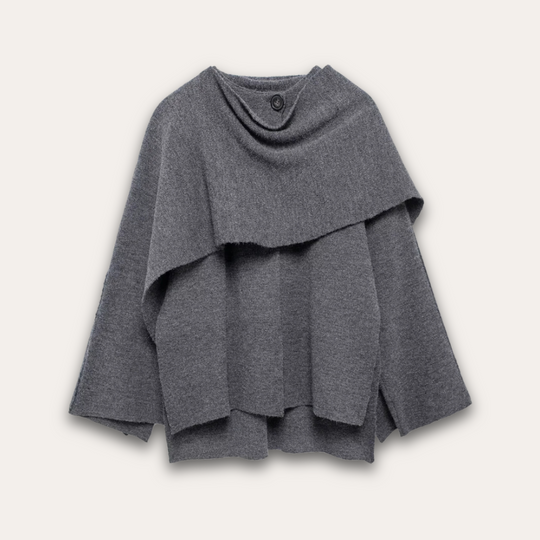 EB | Stilvoll Poncho-Pullover für Frauen