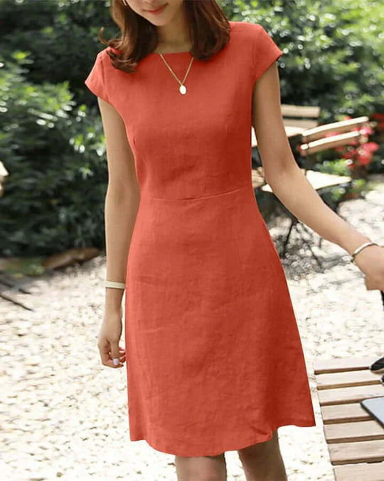 EB | Sommerkleid mit Zarten Ärmeln