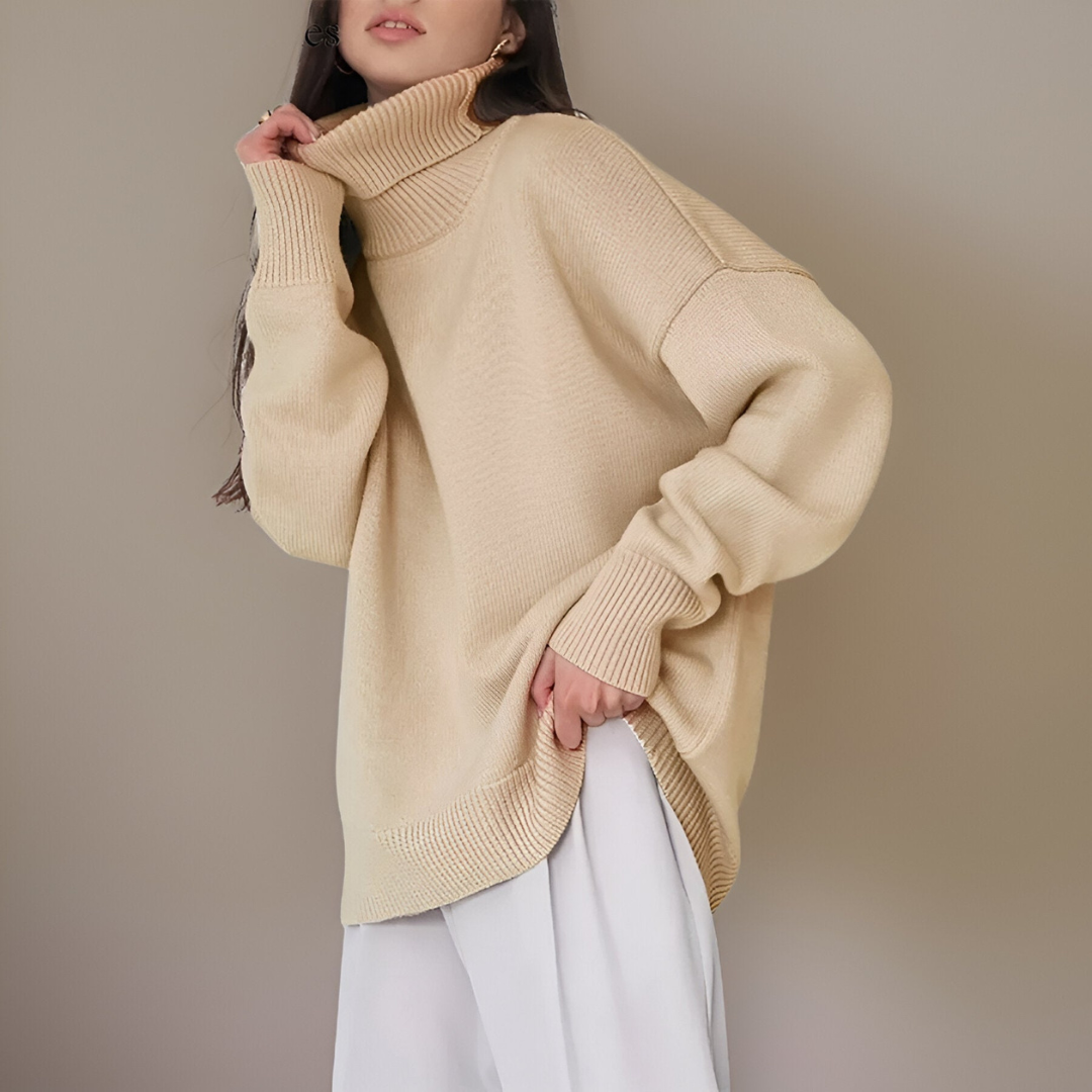 EB | Rollkragenpullover für Damen Winter