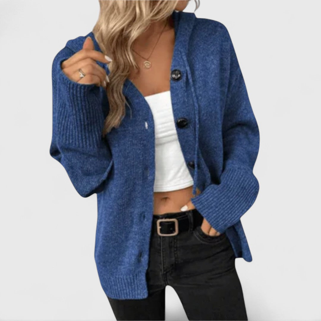 EB | Klassischer Cardigan mit Knöpfen