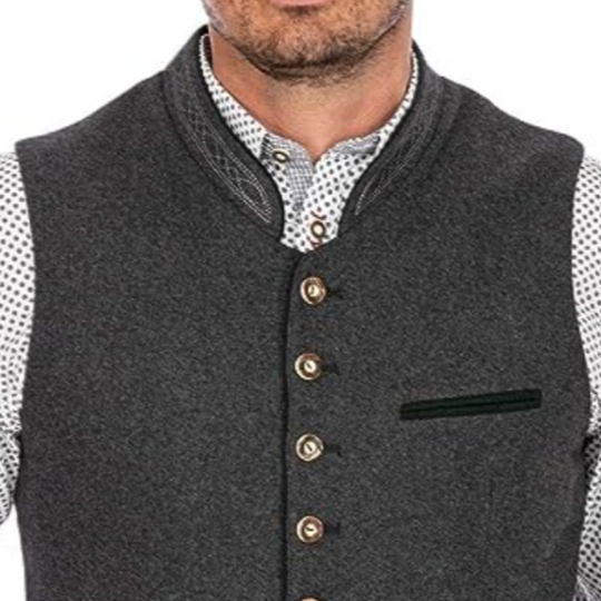 EB | Herren Weste mit Einem Stilvollen Traditionellen Look