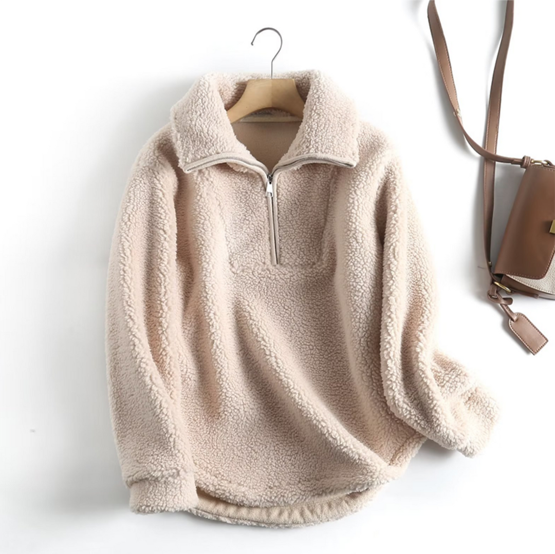 EB | Warmen Pullover für Frauen mit Kapuze