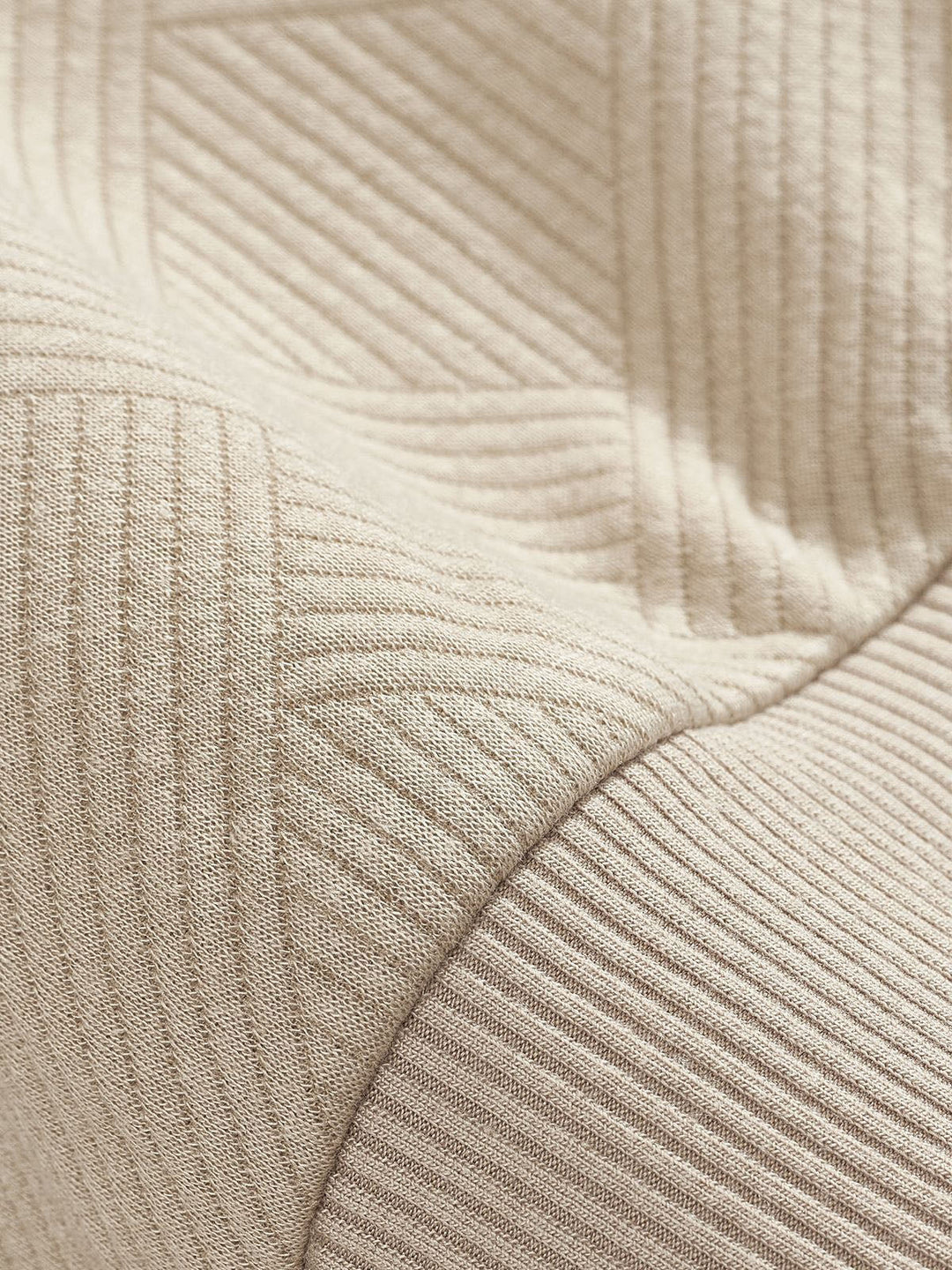 EB | Halb-Zip Pullover mit Strukturmuster - Smart-Casual Stil für Alltag und Büro