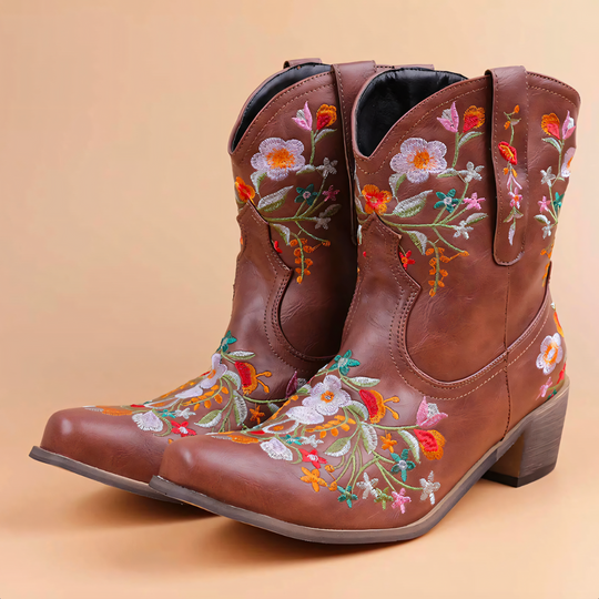 EB | Wetterfeste Weinlese Cowgirl Stiefel
