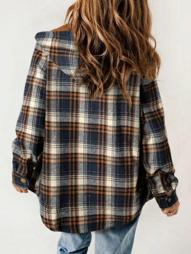 EB | Kariertes Futter Hemdjacke