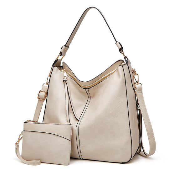 EB | Leder Tasche mit Großer Kapazität und Seitenfächern