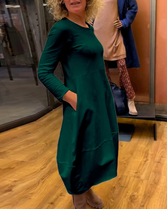 EB | Einfarbiges Kleid