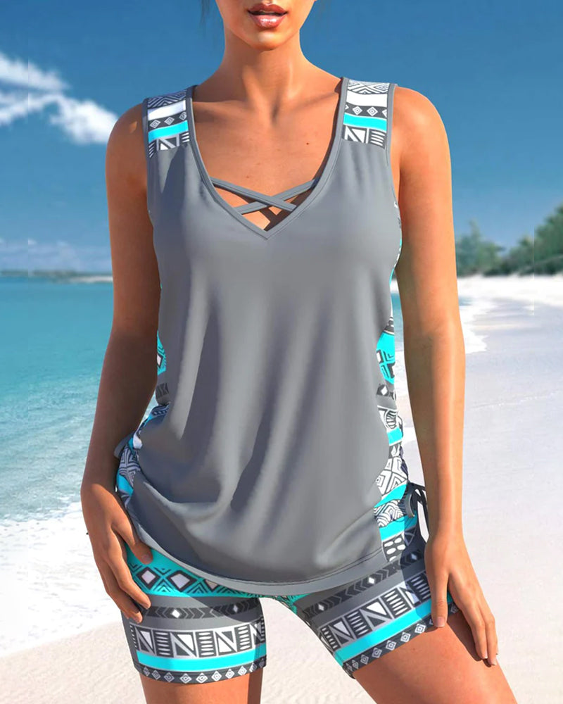 EB | Druck Tankini Set