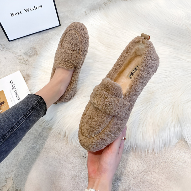 EB | Lammfell Loafers