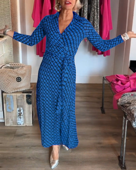 EB | Maxikleid mit V-Ausschnitt