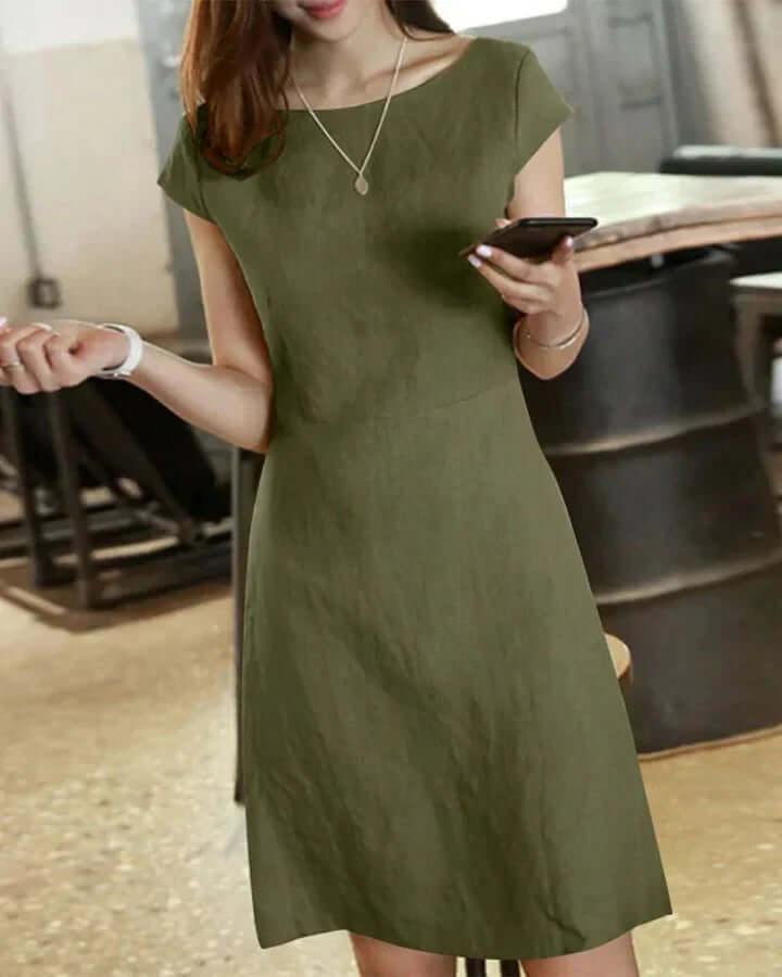 EB | Sommerkleid mit Zarten Ärmeln