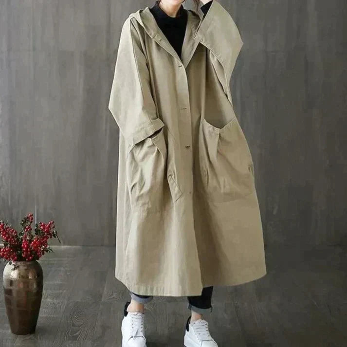 EB | Oversized Trenchcoat für einen modernen und bequemen Stil