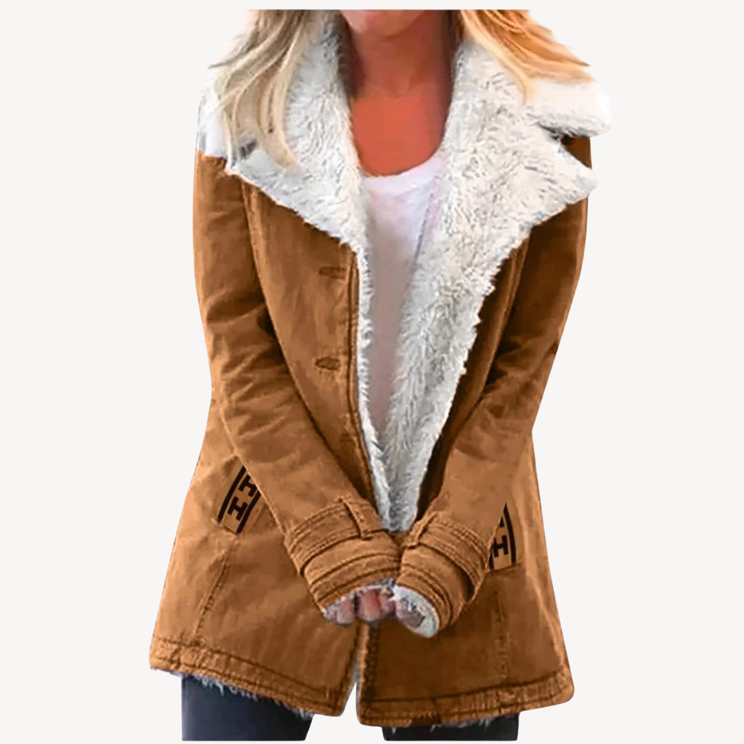 EB | Damen Fleecegefütterte Winterjacke