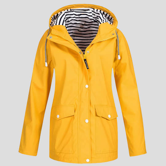 EB | Wasserdichte und Winddichte Kapuzenjacke für Damen