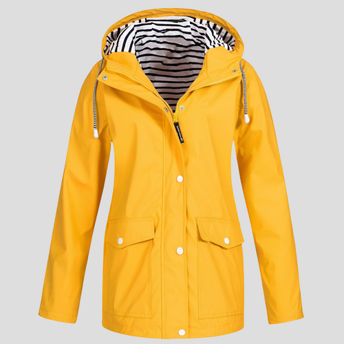 EB | Wasserdichte und Winddichte Kapuzenjacke für Damen