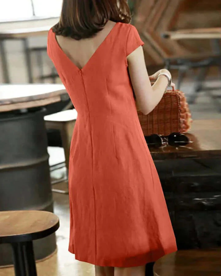 EB | Sommerkleid mit Zarten Ärmeln
