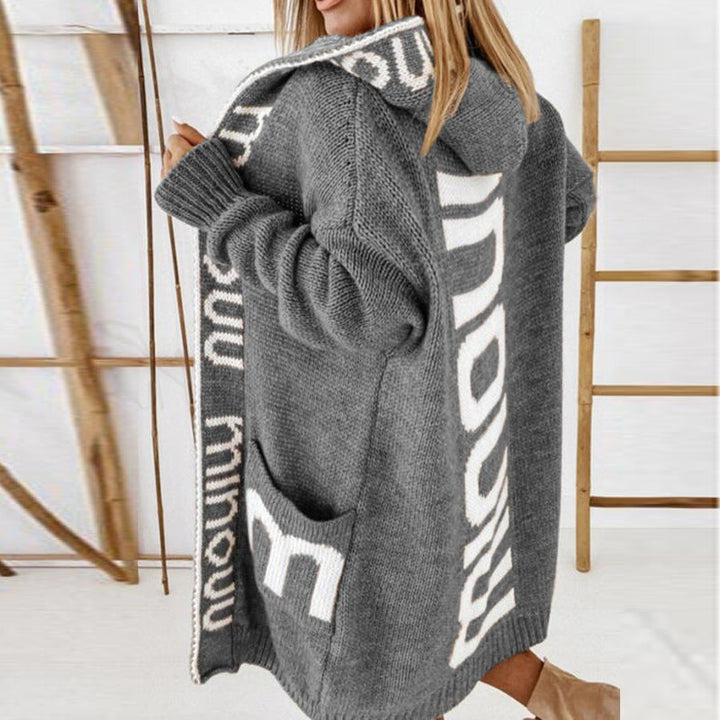 EB | Stylische Strickjacke In Übergröße