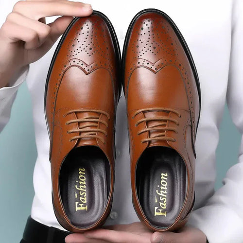 Bequeme Oxford Herren Business Anzug Schuhe EB