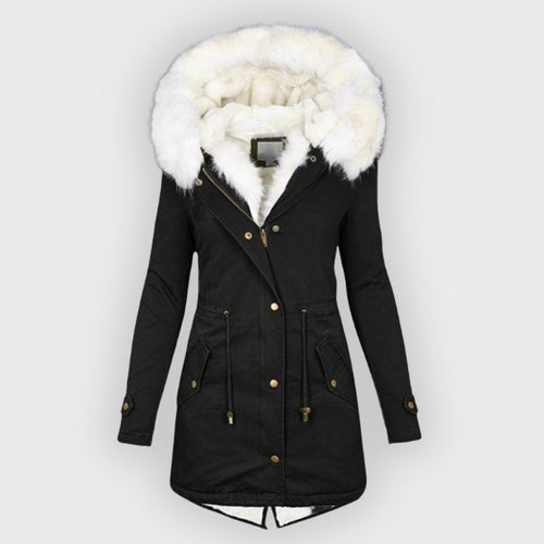EB | Langarmiger warmer Wintermantel
