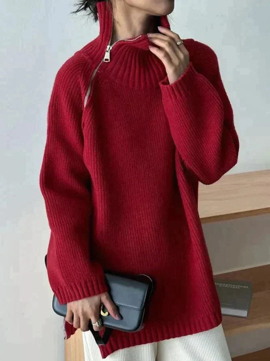 EB | Pullover mit Stehkragen
