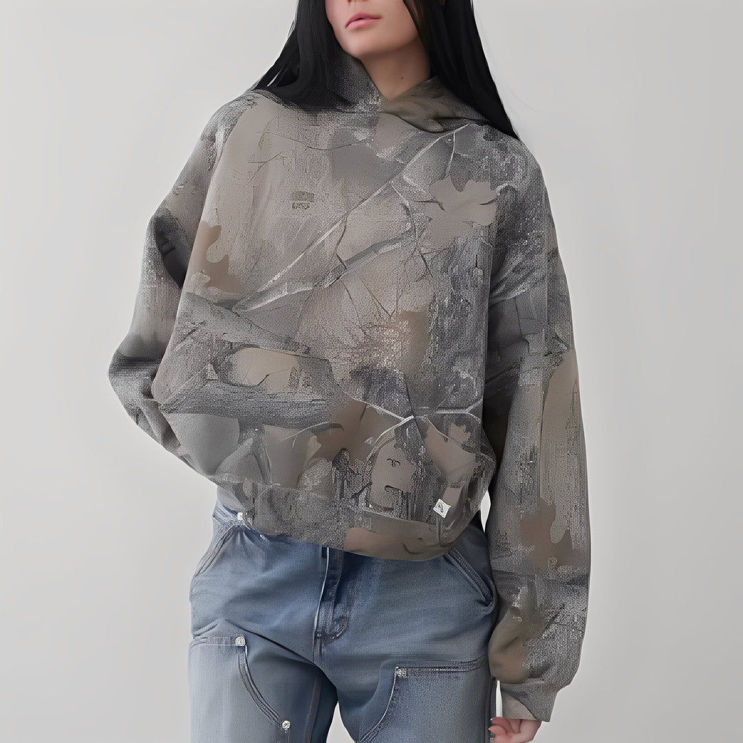 EB | Bequemer Tarnmuster-Hoodie