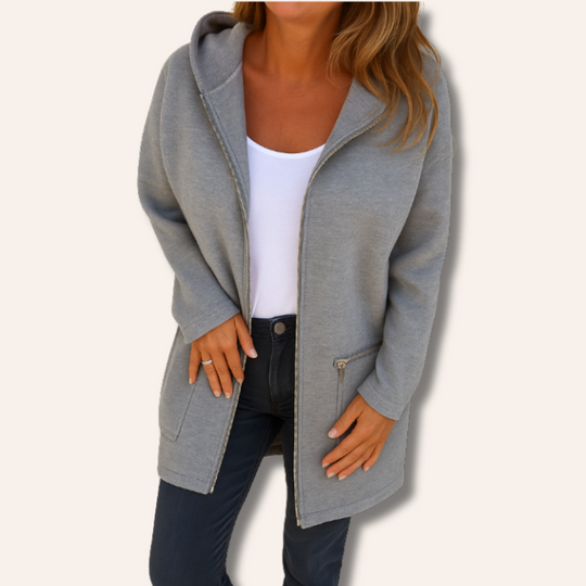 EB | Jacke mit Reißverschluss und Kapuze