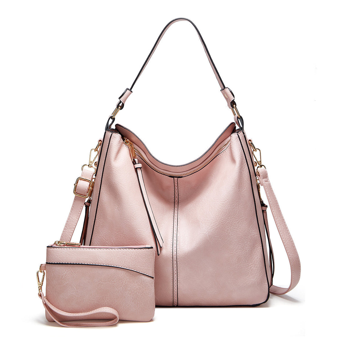 EB | Vintage-Inspirierte Leder Hobo-Tasche