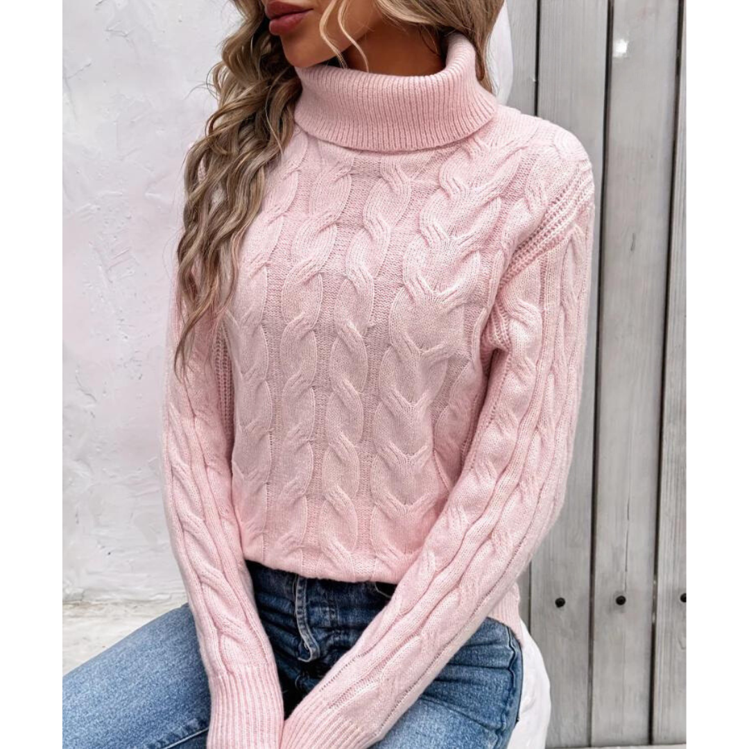 EB | Klassischer Eleganter Rollkragenpullover