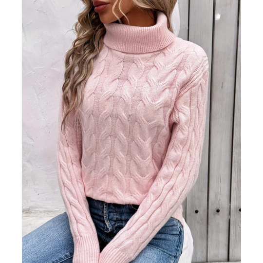 EB | Klassischer Eleganter Rollkragenpullover