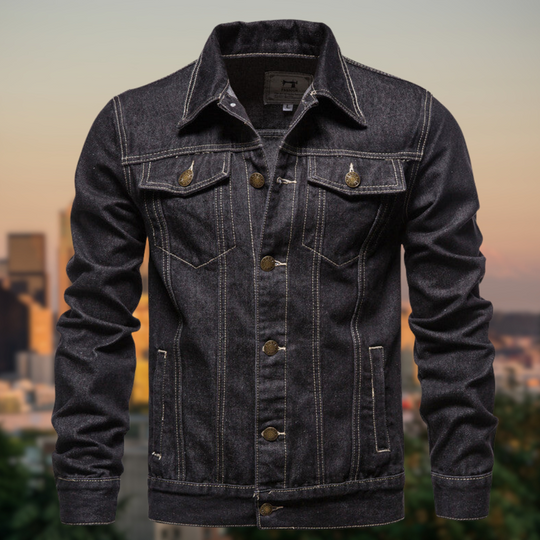 EB | Jeansjacke mit Klassischem Design