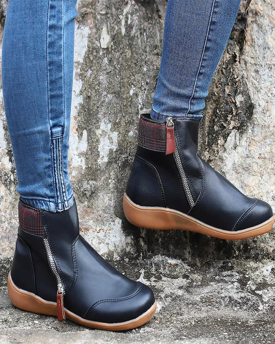 EB | Wasserdichte Orthopädische Stiefel mit Hochwertigem Reißverschluss