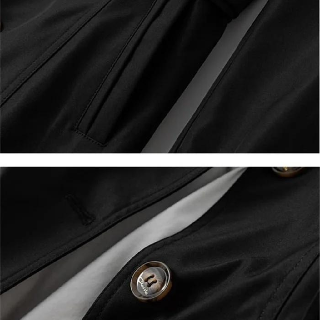 EB | Eleganter Lange Trenchcoat für Frauen