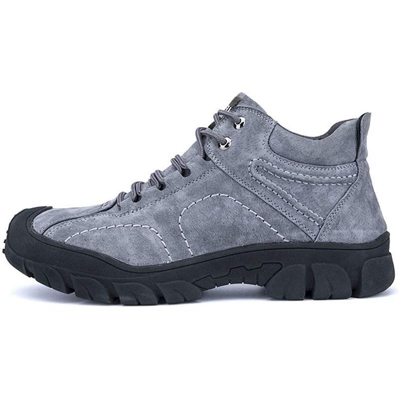 Warme und hohe Arbeitssicherheitsstiefel aus Winter Kaschmir und Stahlkappe EB