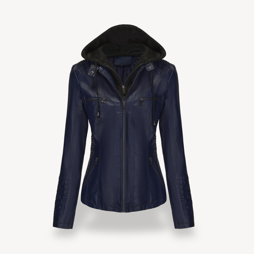 EB | Motorrad Kunstlederjacke Damen