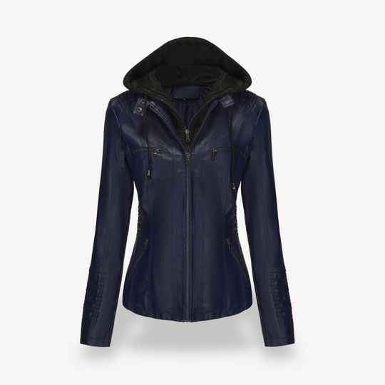 EB | Motorrad Kunstlederjacke Damen