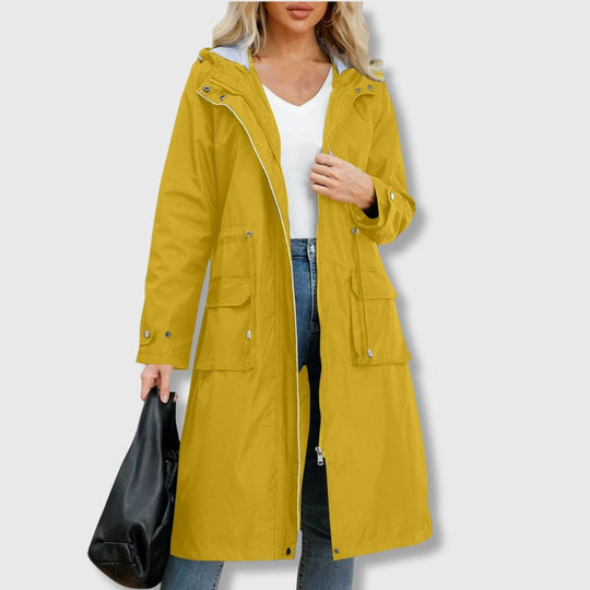 EB | Lange Alltagsjacke mit Kapuze