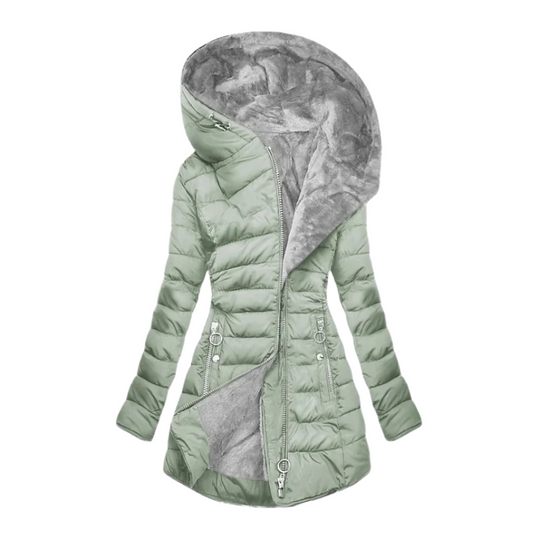 EB | Warme Damen Winterjacke mit Weicher Fütterung
