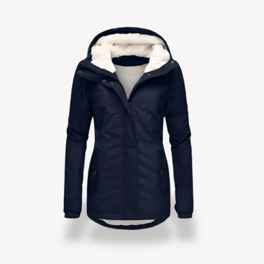 EB | Damen Wasserdichte Winterjacke mit Kapuze