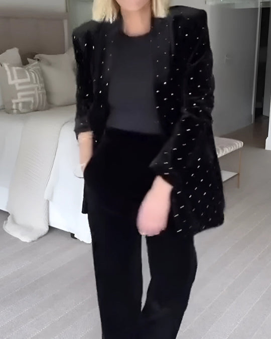 EB | Diamant Samt Blazer