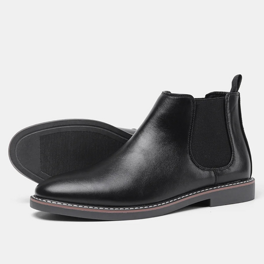 EB | Klassische Herrenschuhe Stiefel Im Chelsea Stil Aus Leder
