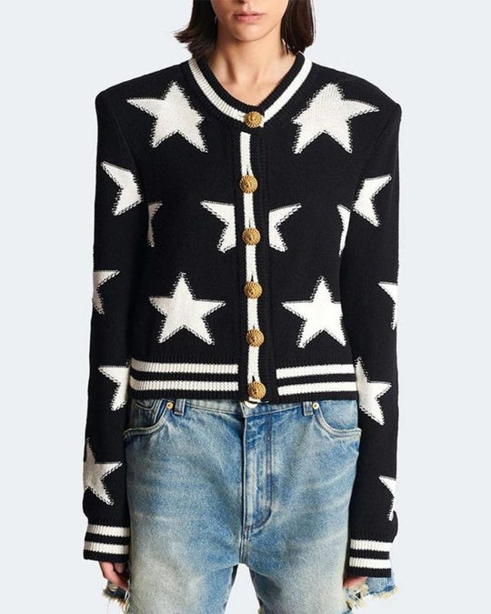 EB | Strick Jacquard Cardigan
