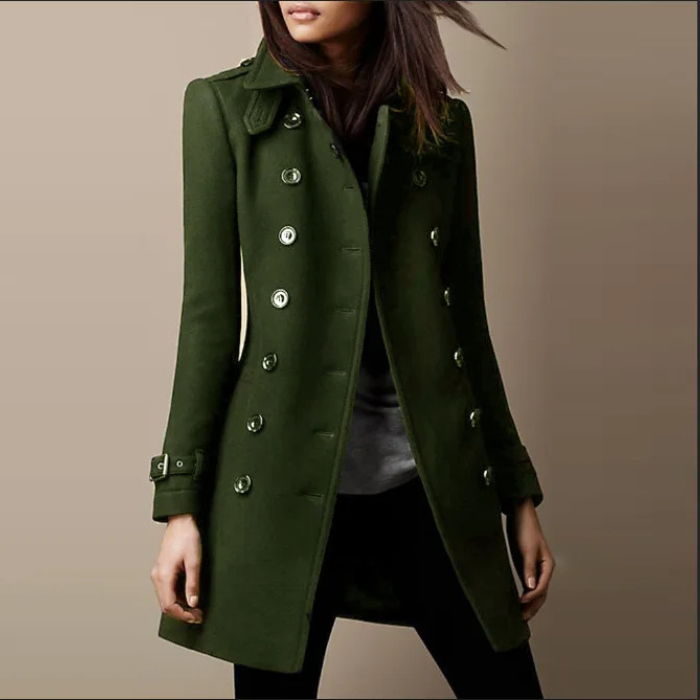 EB | Doppelreihiger Damen-Trenchcoat