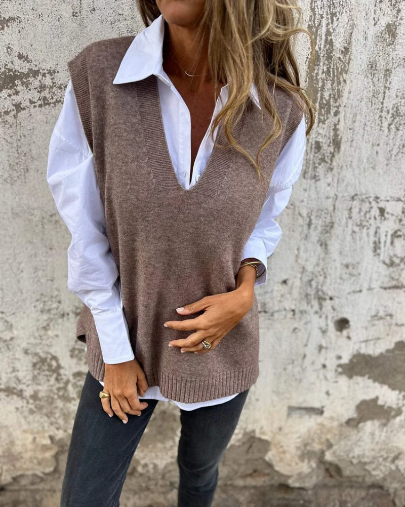 EB | Strickpullover-Weste