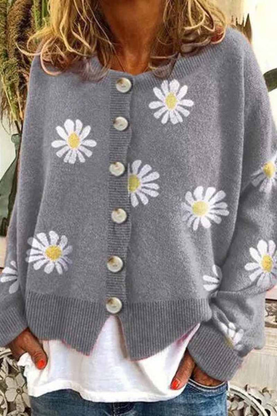 EB | Elegante und Lässige Winter Strickjacke
